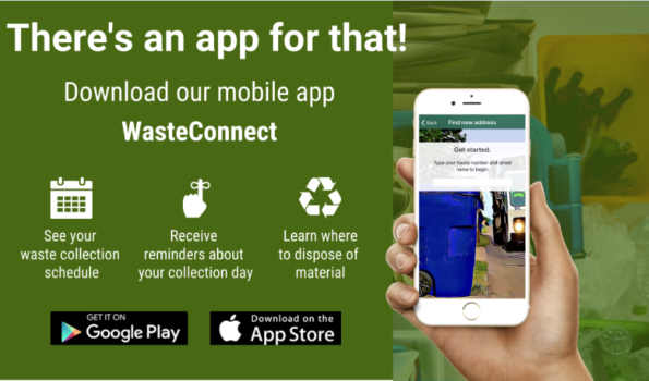 Waste Connect App Promo